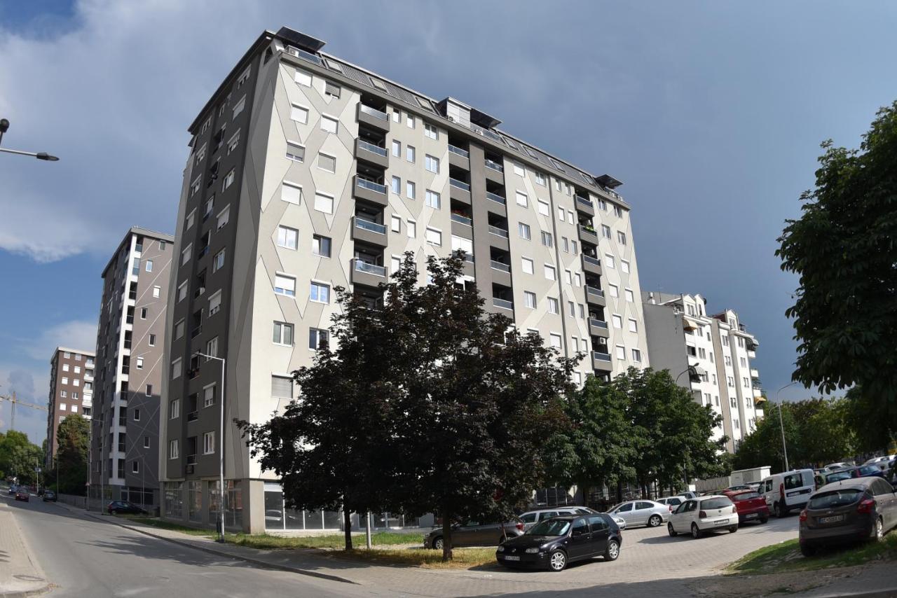 Modern & Cozy Lägenhet Skopje Exteriör bild
