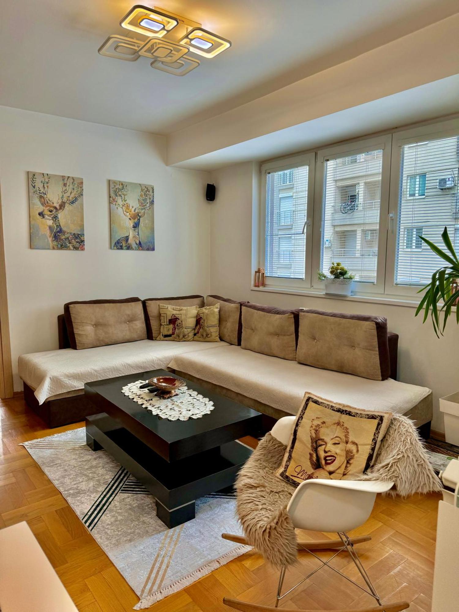 Modern & Cozy Lägenhet Skopje Exteriör bild